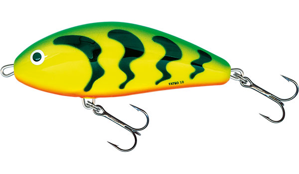 SALMO FATSO 10cm Green Tiger
