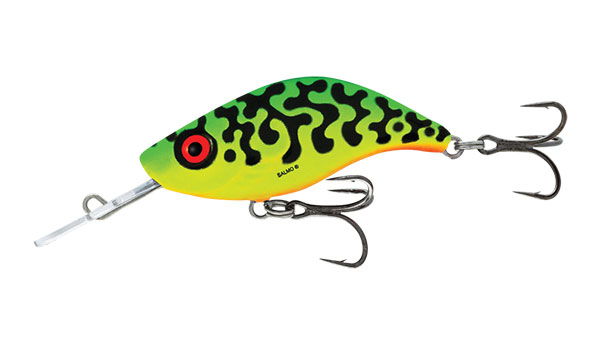 SALMO SPARKY SHAD 4cm Green Tiger