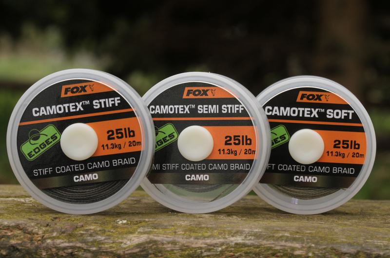 Fox Camotex Stiff 25lb Dark Camo 