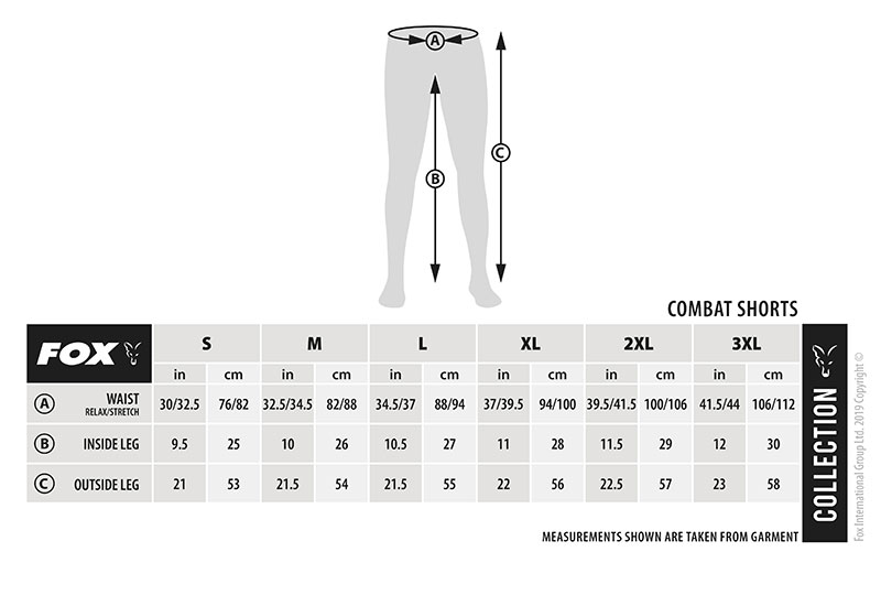 Fox Rage Combat Shorts Grey Size M 