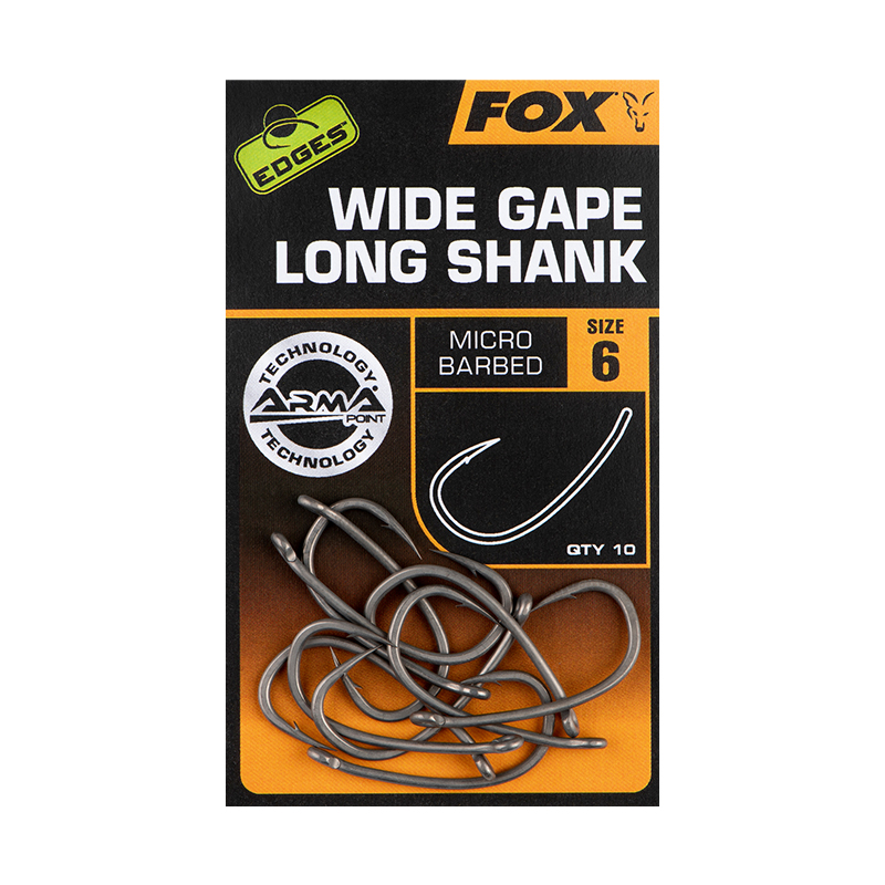 Háčky FOX Edges Armapoint Wide Gape Long Shank 10ks #5
