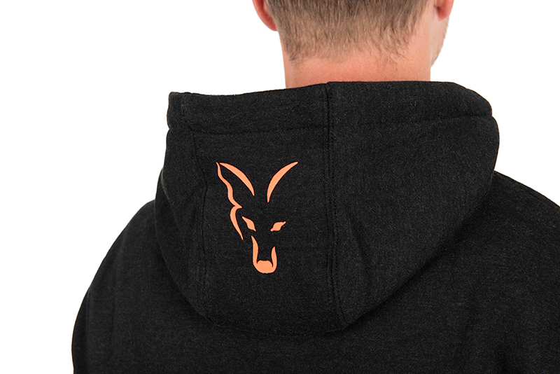 ccl226_231_fox_collection_hoody_black_and_orange_hood_logo_detailjpg