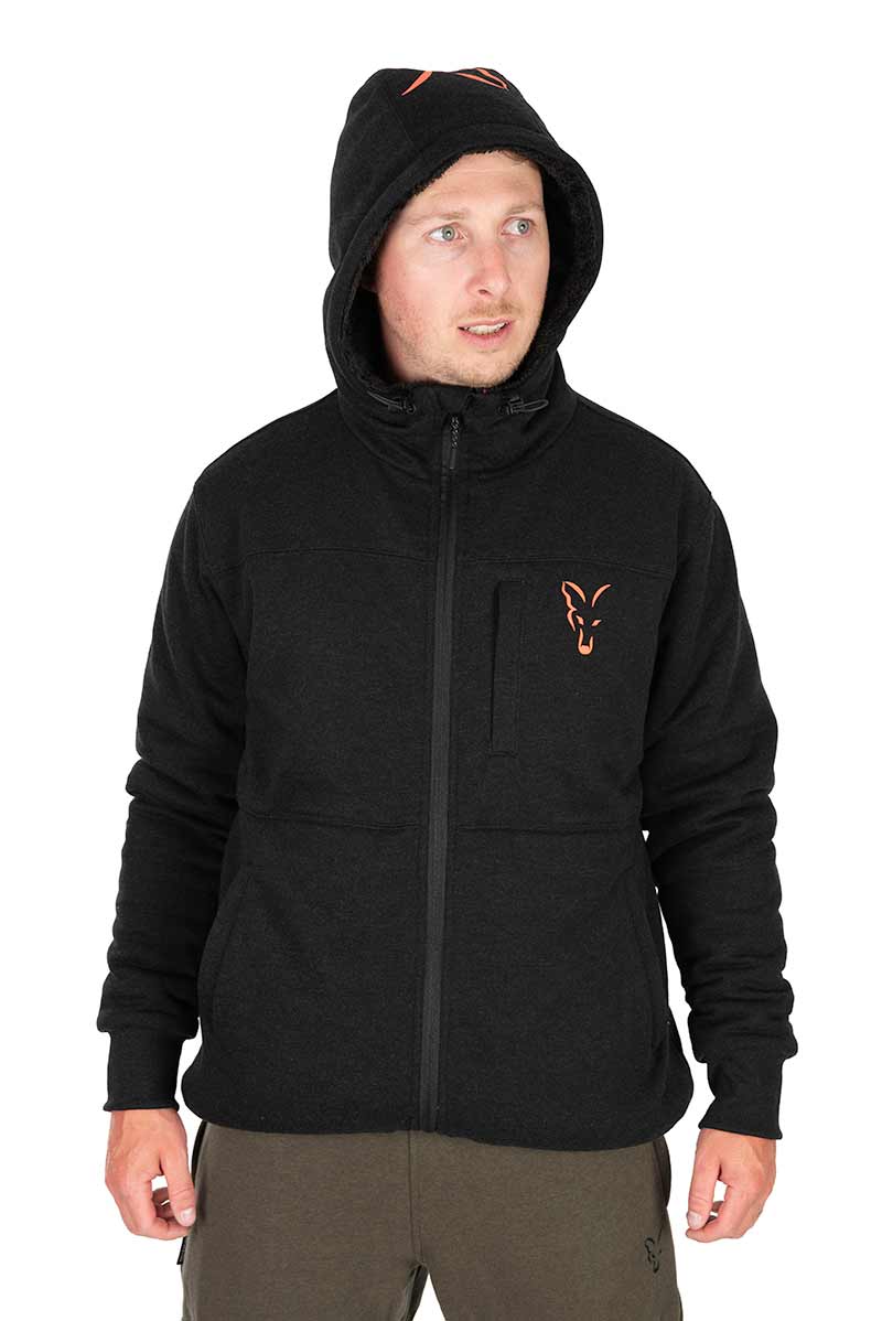 ccl274_279_fox_collection_sherpa_jacket_black_and_orange_hood_upjpg