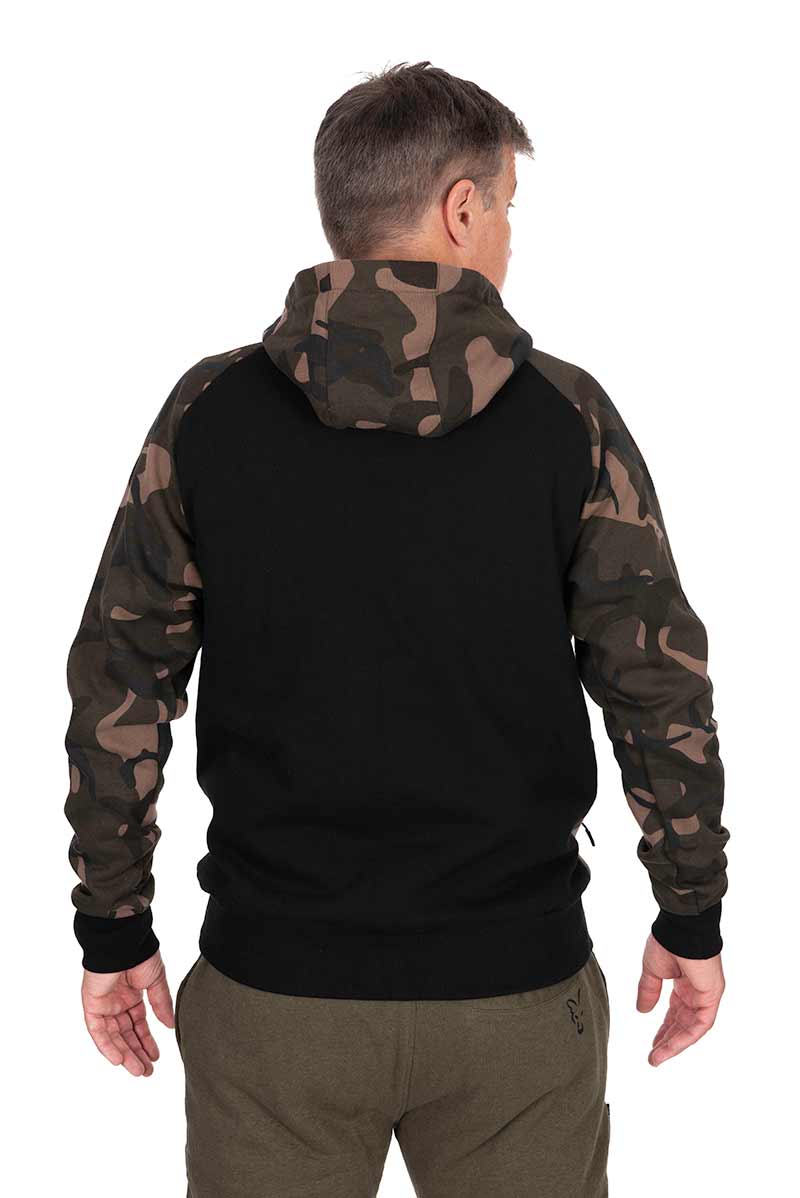 Black and camo hoodie online