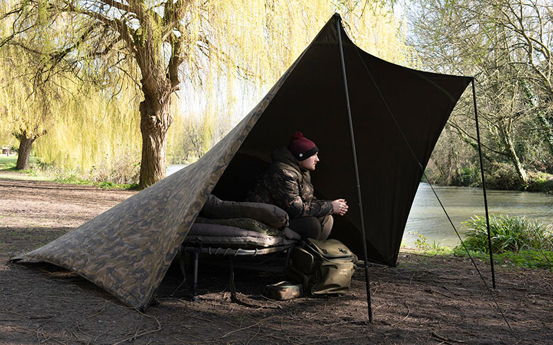 tarp Lightweight shelter Fox Lightweight Basha camping or hiking cover 