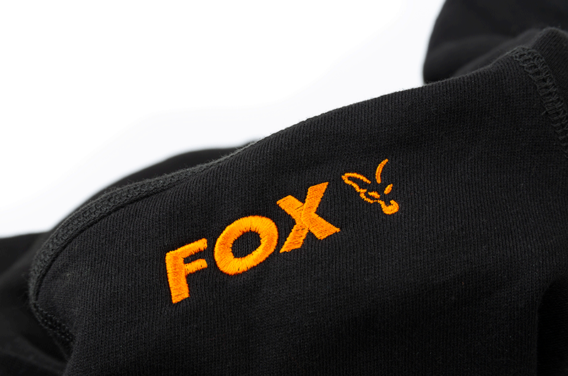 FOX COLLECTION ORANGE & BLACK LIGHTWEIGHT HOODIE all sizes 
