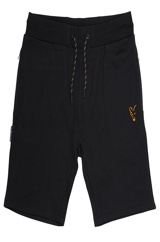 Angelbekleidung Fox Collection Black Orange LW Shorts kurze Angelhose 