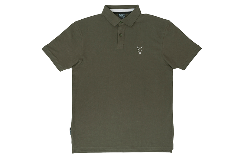 Fox Collection Green/Silver Polo Shirt all sizes 