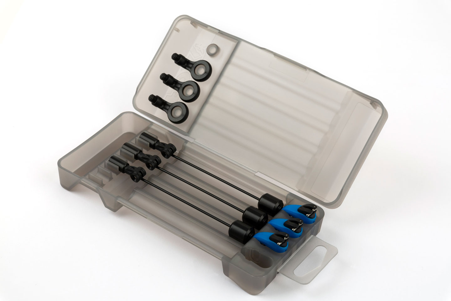 Fox Black Label Mini Libertin 3 Rod Set de pêche neuf bobines Bleu-CSI078