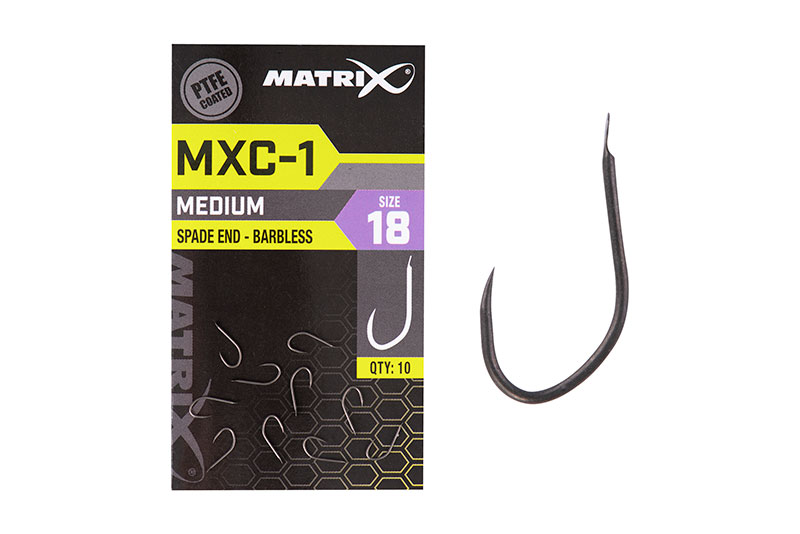 show original title Details about   Fox Matrix MXC-1 Medium Hook Barbless already Hook Hooks stipphaken Hooks