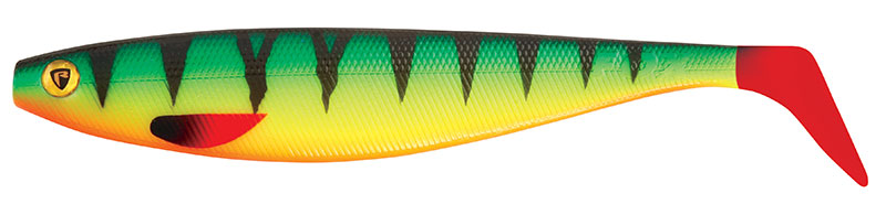 Fox Rage Pro Shad Firetails 2 23cm Fire Tiger