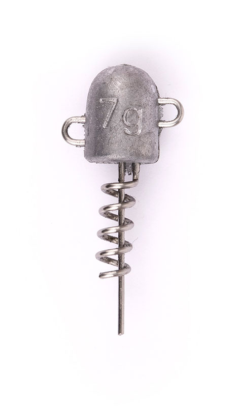 Corkscrew Bullet Jig Heads 3 and 7 gram