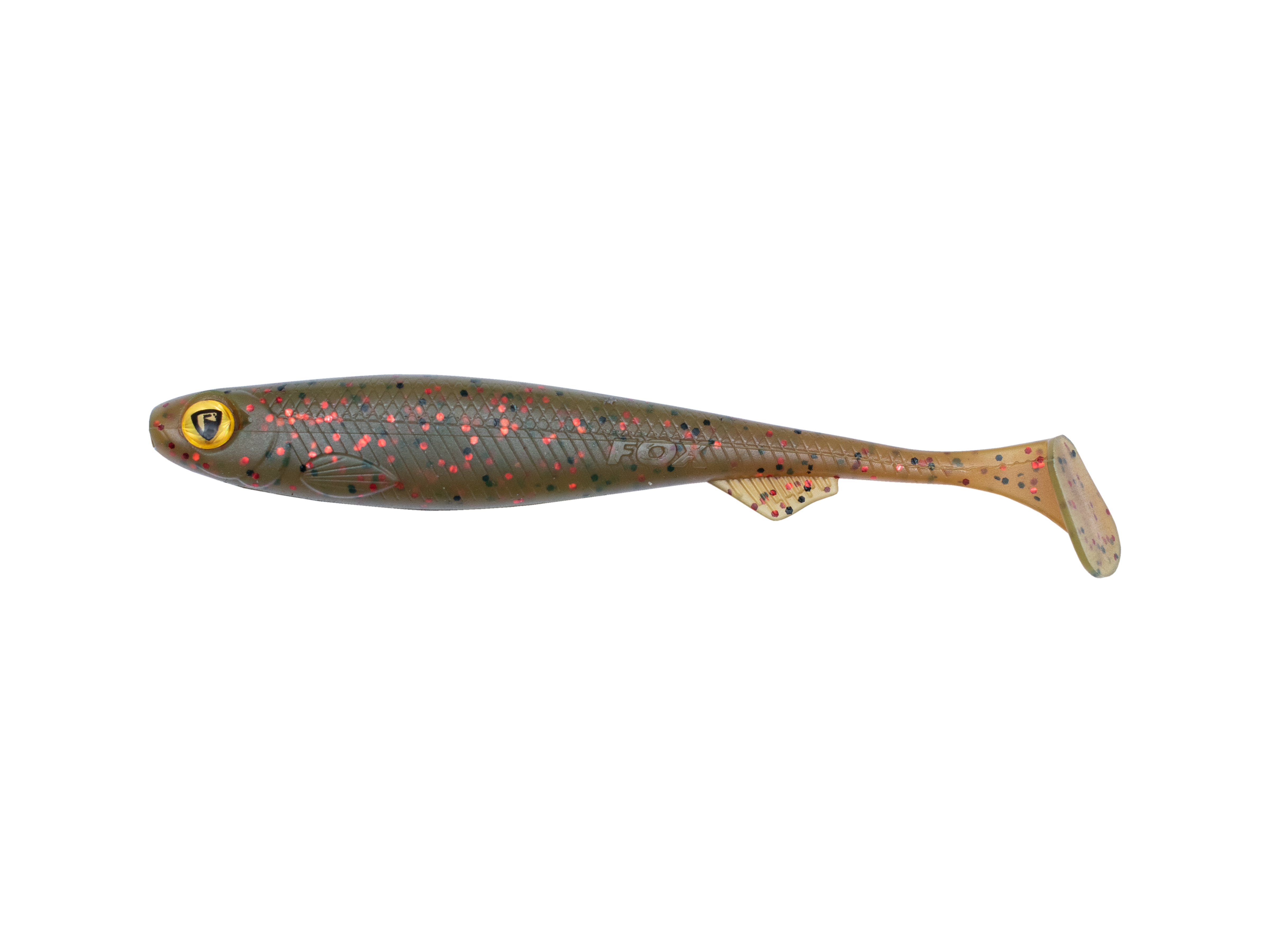 Slick Shad 13cm 1St Arkanas Ultra UV Fox Rage Angeln Gummifisch