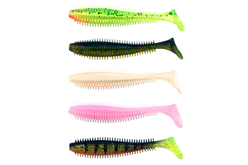 Ultra UV Spikey Shad Colour Packs