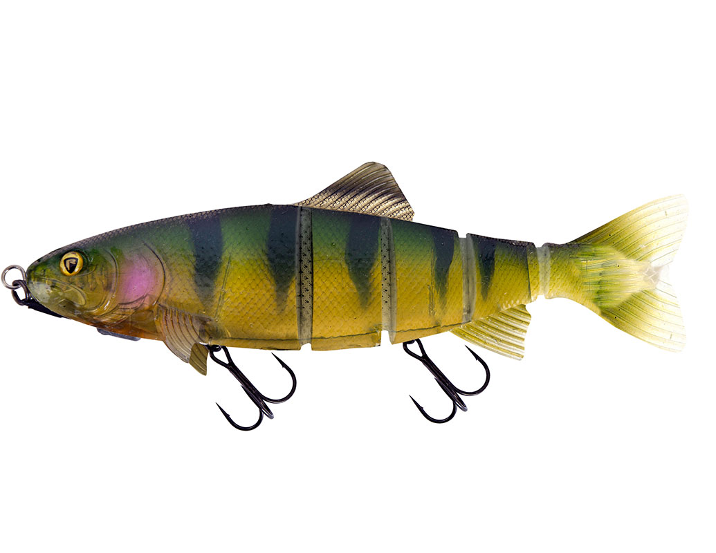 Fox Rage Replicant® Realistic Trout Jointed Shallow Shallow 18cm/7 77g UV Stickleback x 1pcs