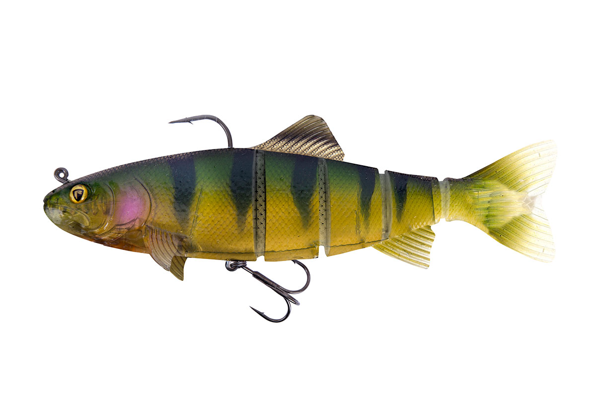 Fox Rage Replicant® Realistic Trout Jointed 14cm/5.5 50g UV Stickleback x 1pcs