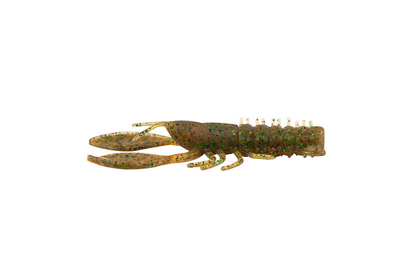 Плавающие приманки с УФ-окраской Rage Creature Crayfish 9cm/2.75" Green Pumpkin UV x 5pcs