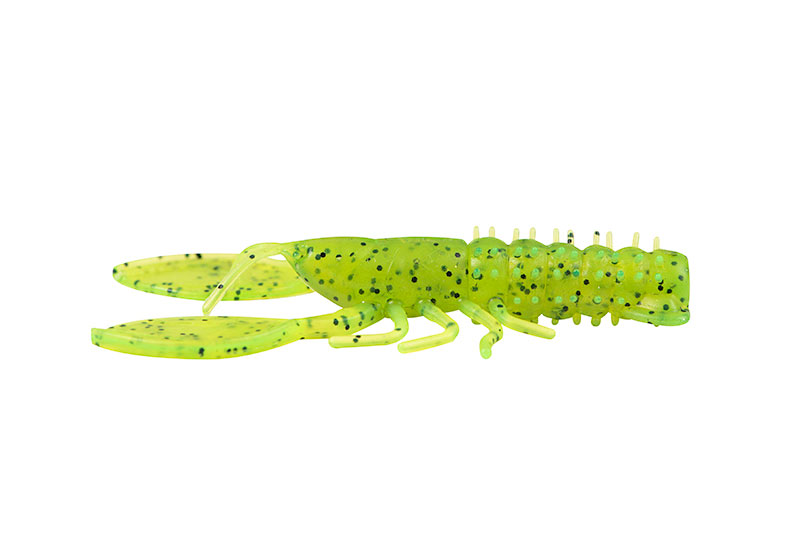 Fox Rage Ultra UV Floating Creatures Rage Creature Crayfish 9cm/2.75" Chartreuse UV x 5pcs