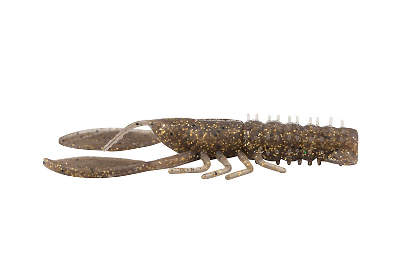 Ultra UV Floating Creatures  Rage Creature Crayfish 9cm/2.75" UV Golden Glitter x 5pcs