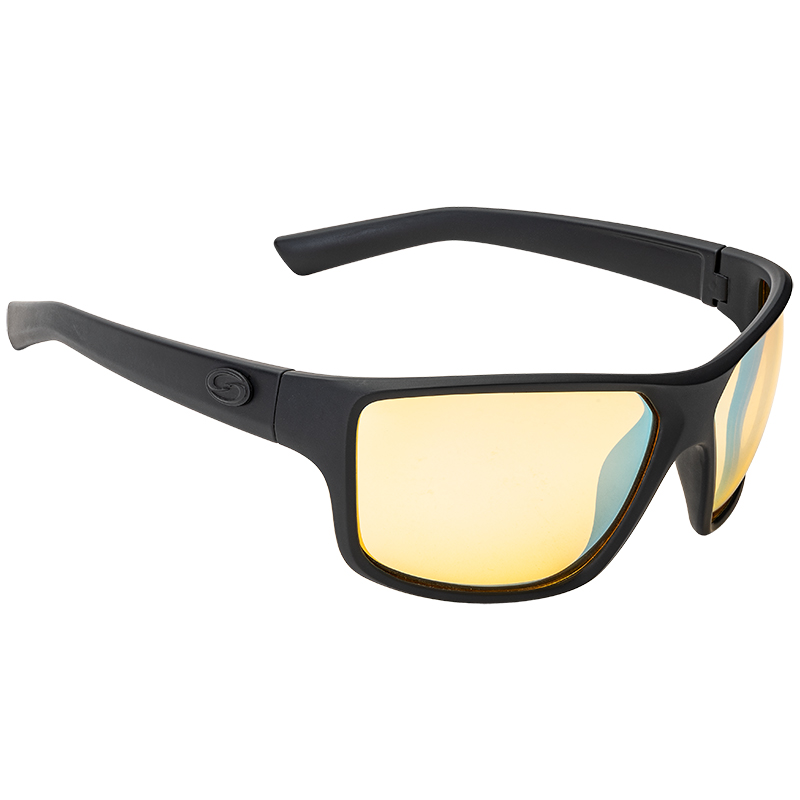 Brýle Strike King S11 Optics Clinch Matte Black Yellow Lens