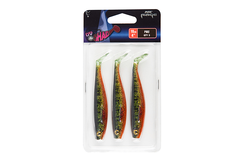New Pro Shad Pack Colours UV Pike - 10cm