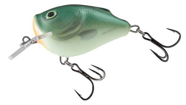 SALMO SQUAREBILL 5CM Green Back Herring