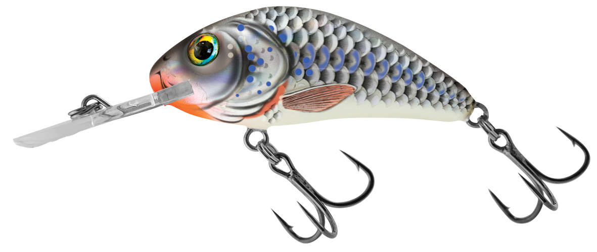 SALMO RATTLIN' HORNET 3.5cm Silver Holographic Shad