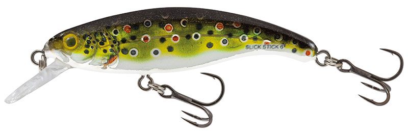 Salmo Slick Stick 6cm Holographic Brownie - Floating
