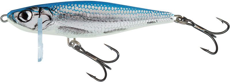 Salmo Thrill 4 Limited Edition Models BLUE FINGERLING