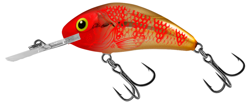 SALMO RATTLIN' HORNET 6.5cm Golden Red Head
