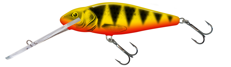 SALMO PERCH 14cm SDR LIMITED EDITION COLOURS Perch 14cm SDR Yellow Red Tiger