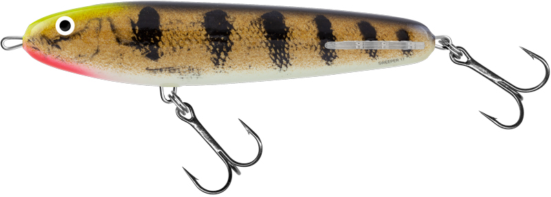 SALMO SWEEPER 17cm SINKING LIMITED EDITION COLOURS Sweeper 17cm Sinking Spotted Emerald Perch
