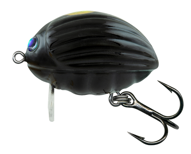 Salmo Lil’ Bug 2cm Black Bug - Floating