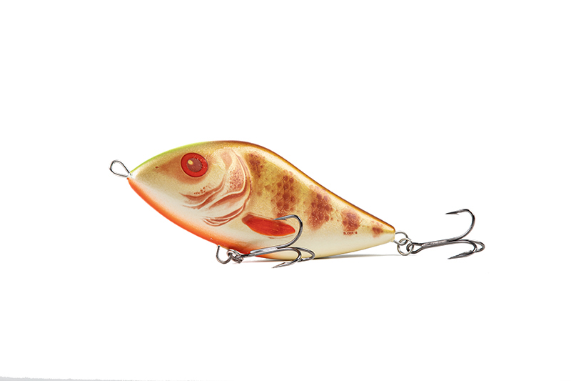 Salmo Limited Edition Slider 16 Colours Spotted Brown Perch - 16cm (Sinking)
