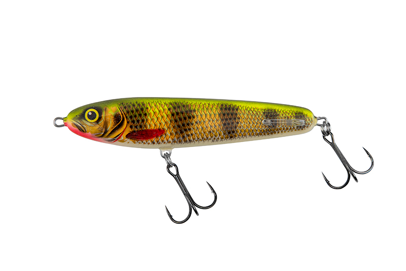 Salmo Sweeper 12cm Holographic Perch - Sinking