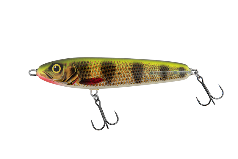 Salmo Sweeper 14cm Holographic Perch - Sinking